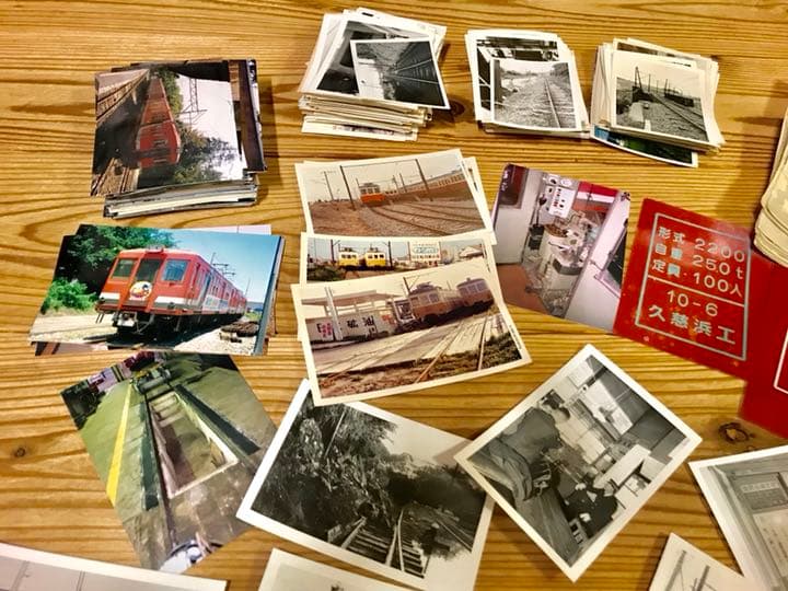 日立電鉄　写真　帽章 廃線 ローカル線 モハ　電車
