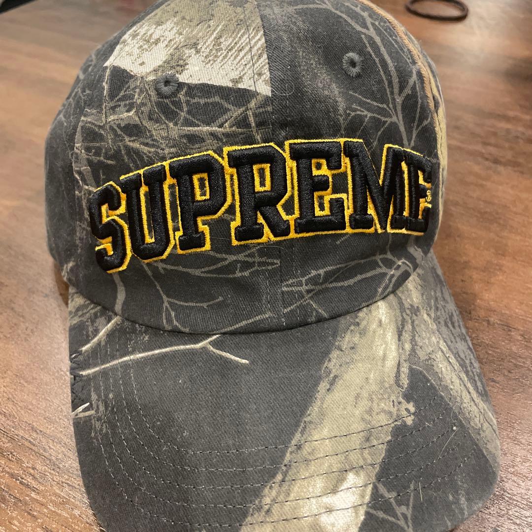 SUPREME 迷彩キャップ Supreme 迷彩柄 カモ柄 キャップ Sロゴ