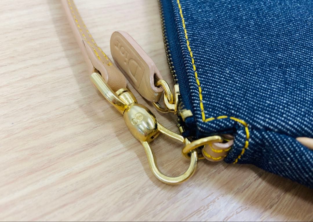 クリスチャンディオール サドル デニム バッグChristian Dior