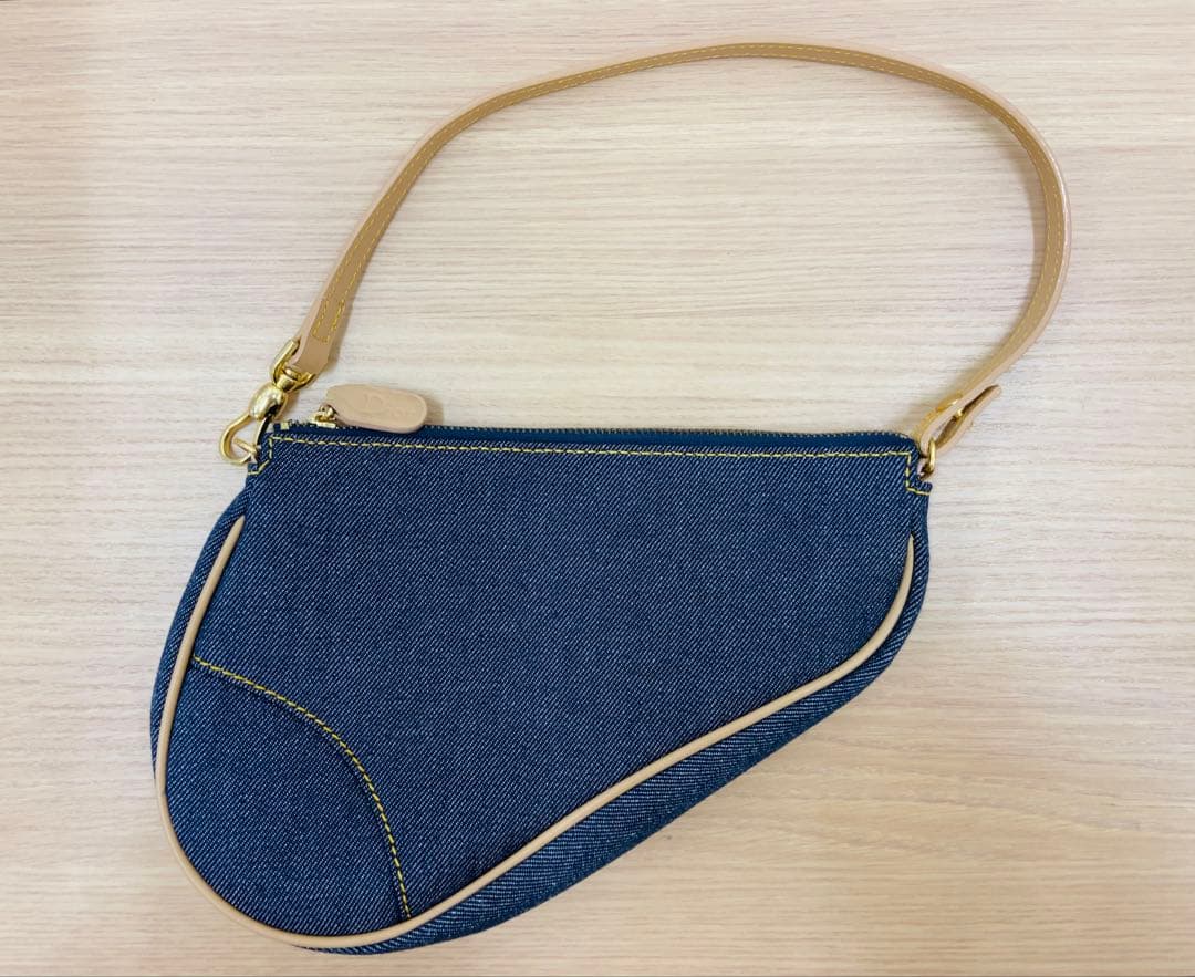 クリスチャンディオール サドル デニム バッグChristian Dior