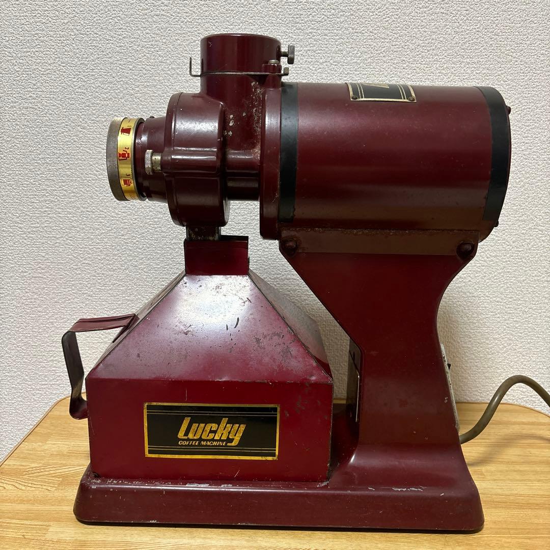 Lucky COFFEE MACHINE 電動 珈琲 コーヒー ミル