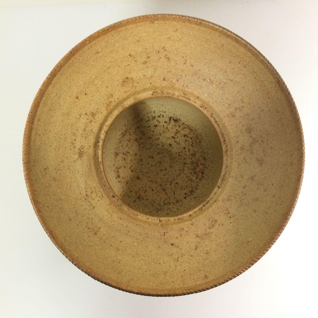 京焼 砂金袋水指 森里陶楽作 茶道具 供箱 L316 紫