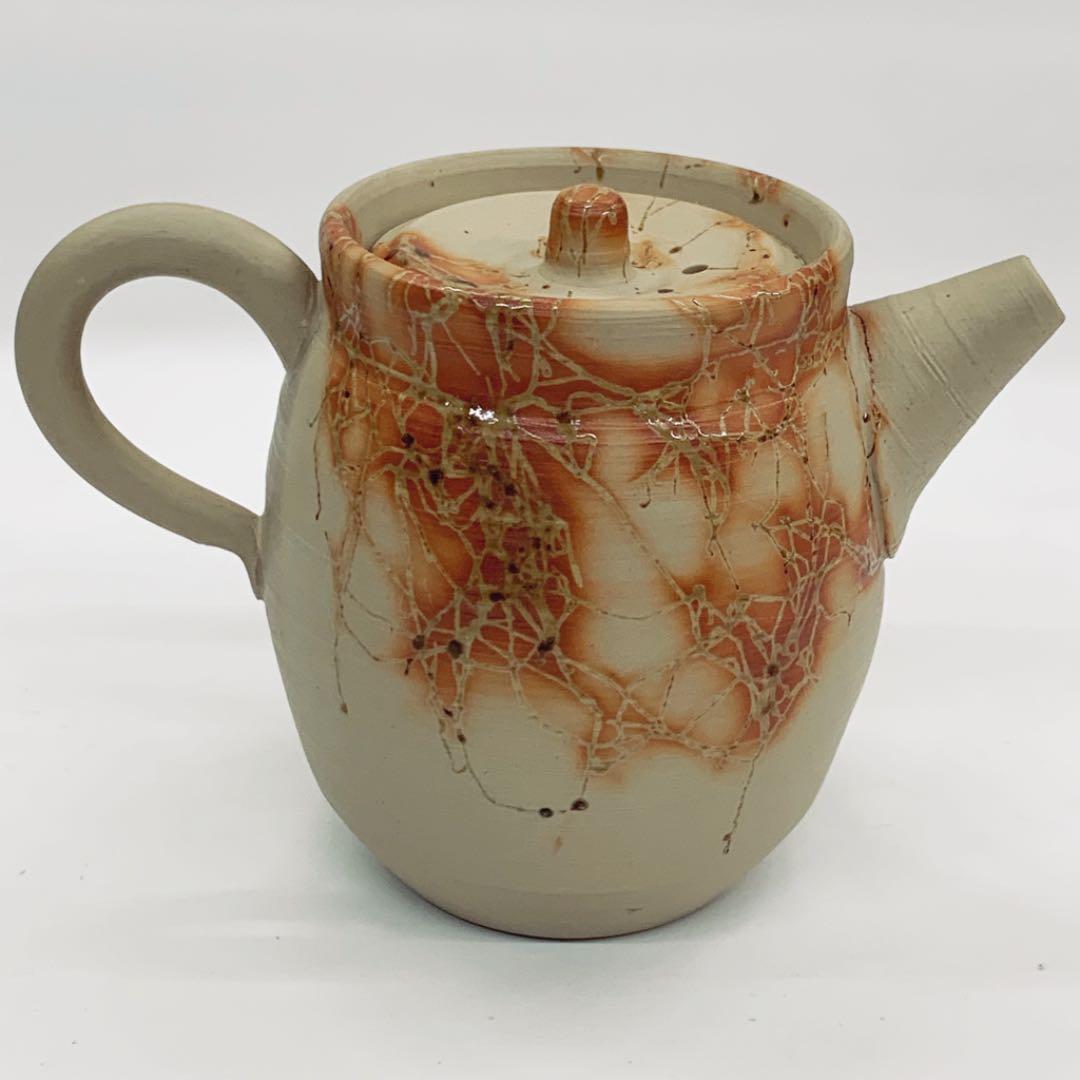 【茶壺25    後手　藻がけ】浅井楽然