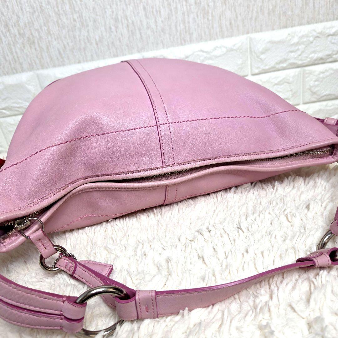 お値下げCOACH コーチ ワンショルダーバッグ　トートバッグ　ピンクY2K