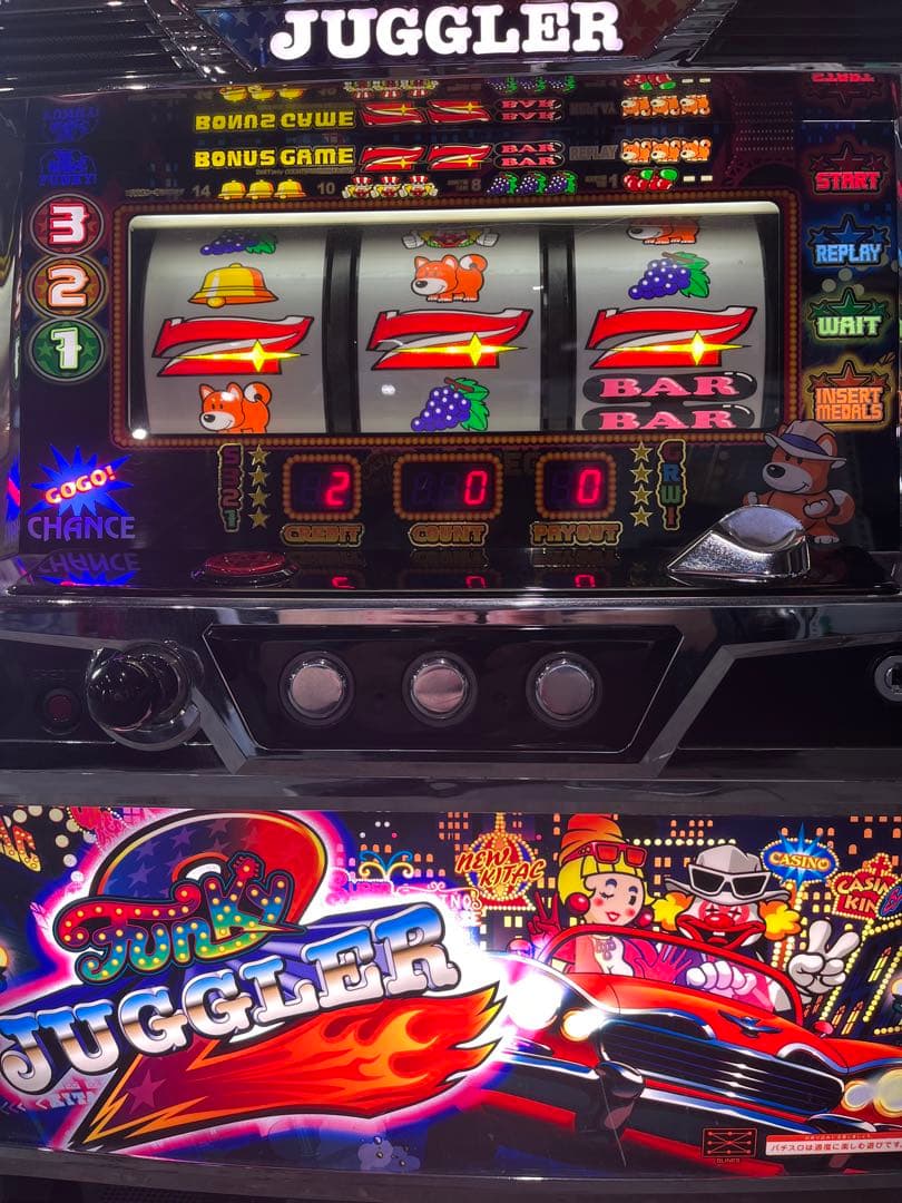パチスロ実機 ファンキージャグラー2 実機 - メルカリ