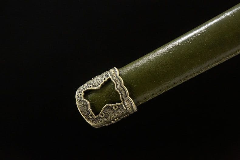 【軍緑】98式軍刀 武具　刀装具　日本刀　模造刀 居合刀 武士道 指揮刀 鋼刀