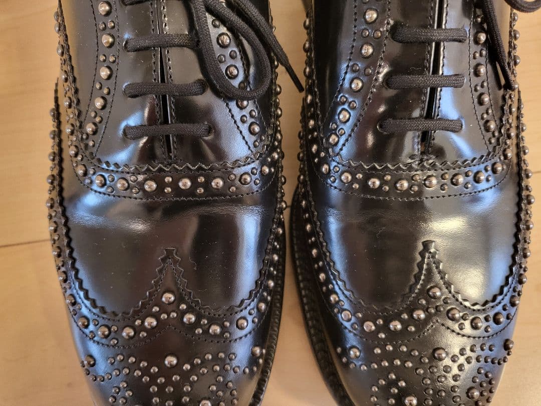 Church’s チャーチ BURWOOD スタッズ サイズ7G