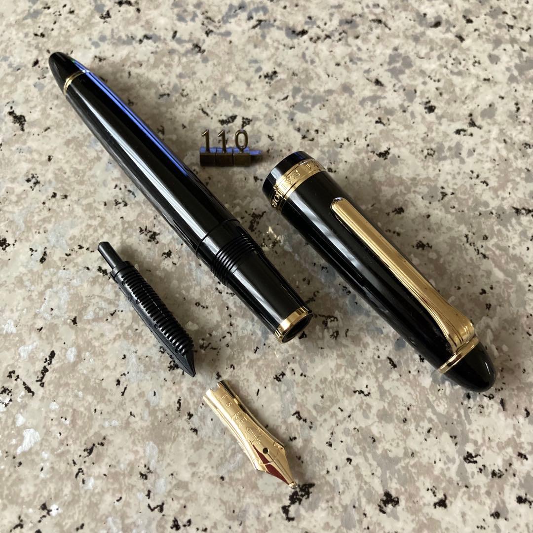 #110 オーバーホール済み 万年筆 SAILOR プロフィット 14k