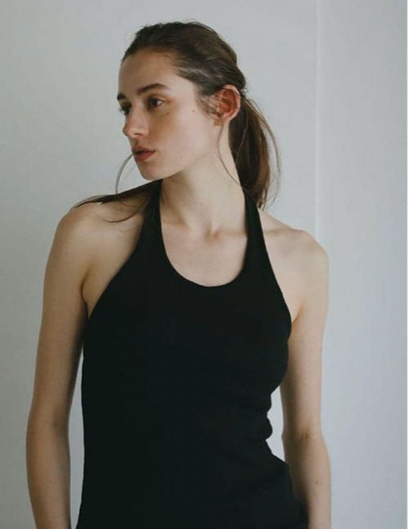 ETRE TOKYO ホルターネックカップイントップス タンク キャミ カップ付