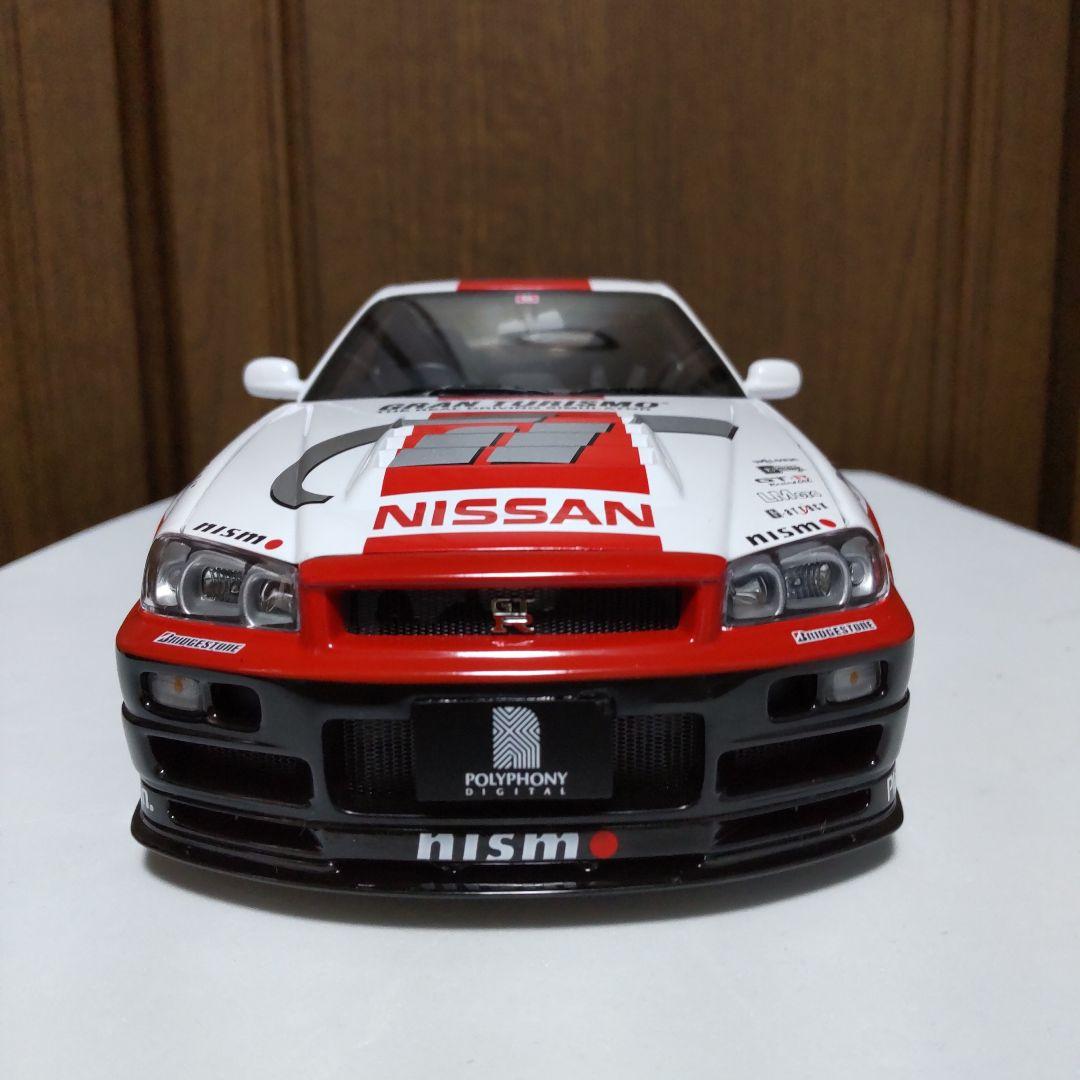 日産 スカイライン GT-R R34 グランツーリスモ 1/18 オートアート