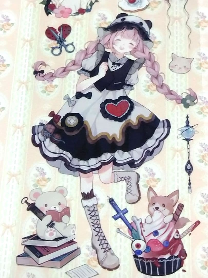 J382＃福斯特花园女巫(PET)xx studio切り売り海外人物マステ女の子