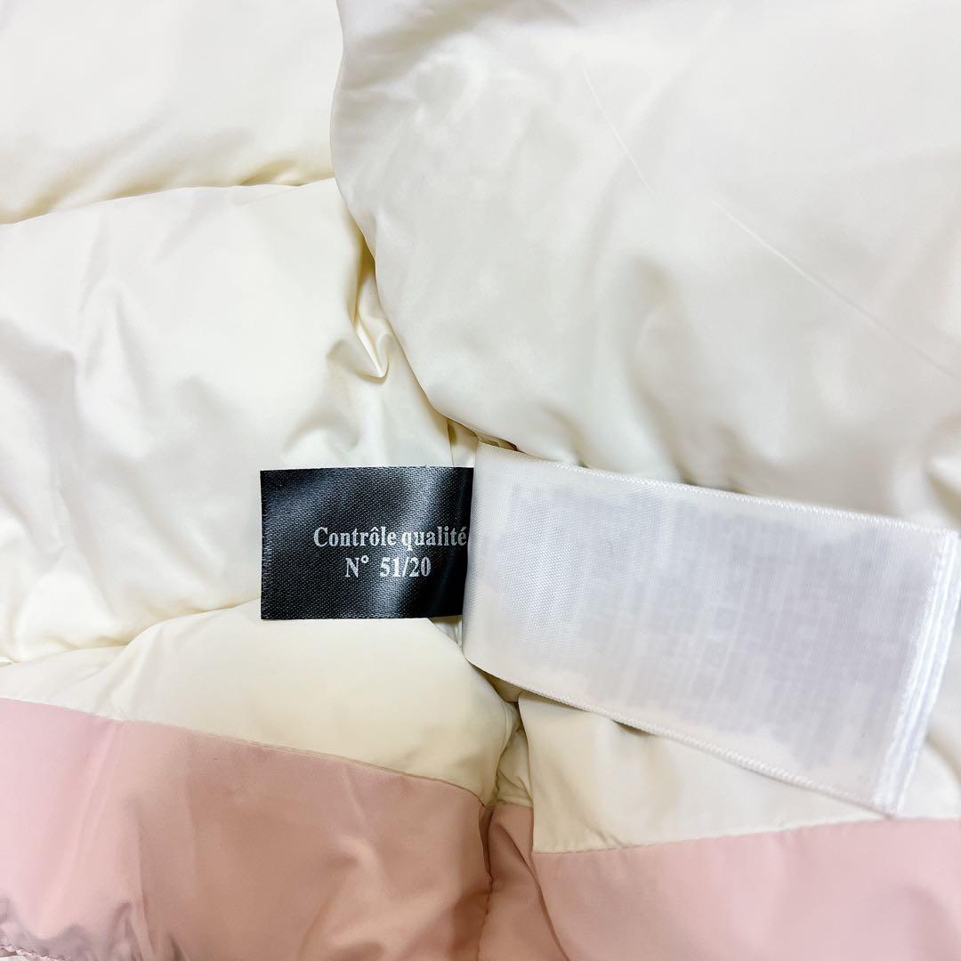 ボンポワン　ピンク　ダウンコート　18m フード付き　冬　80 ダウンジャケット