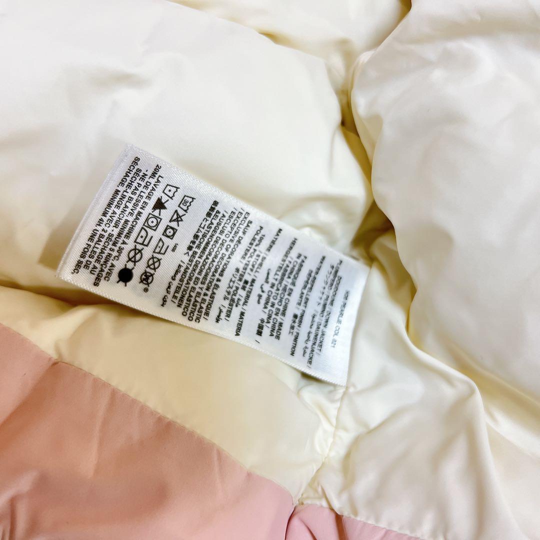 ボンポワン　ピンク　ダウンコート　18m フード付き　冬　80 ダウンジャケット