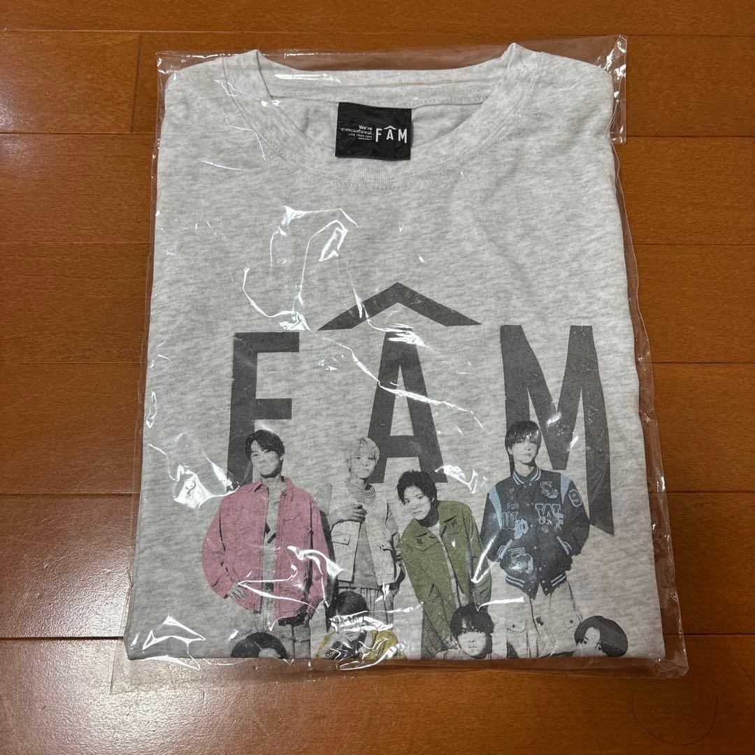 timelesz ライブ Tシャツ【杢ホワイト】FAM タイムレス timelesz LIVE