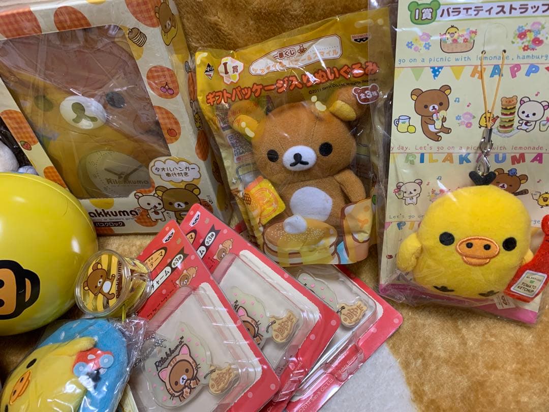 リラックマ ぬいぐるみ　初期　あつめて ぬいぐるみ　ストア限定　まとめ売り