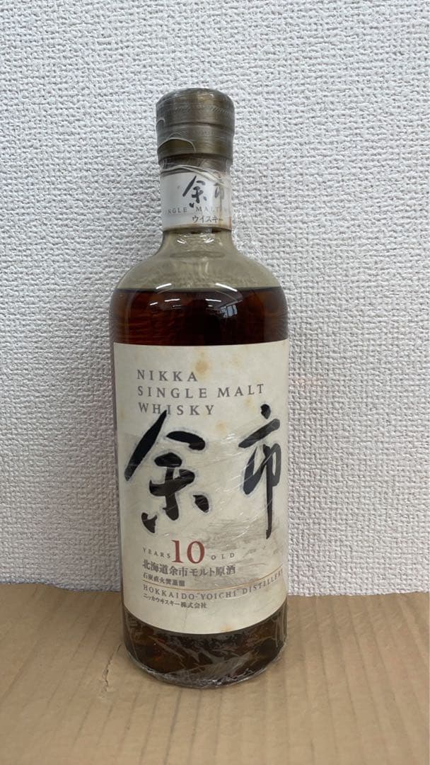 古酒稀少品未開栓余市NIKKA シングルモルトウイスキー 10年　700ml 古酒稀少品未開栓余市NIKKA シングルモルトウイスキー 10年 700ml