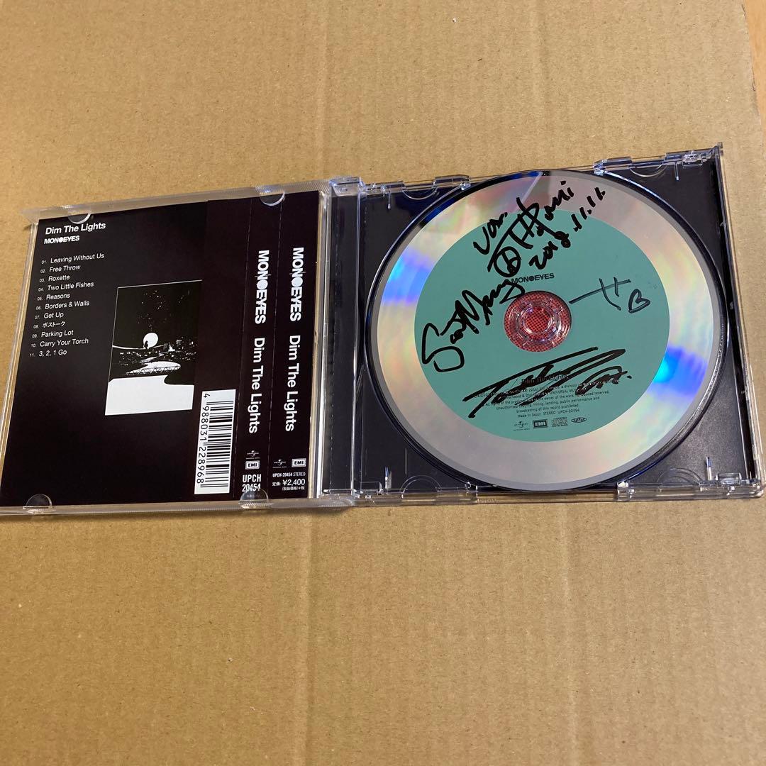 MONOEYES モノアイズ直筆サイン入り CD