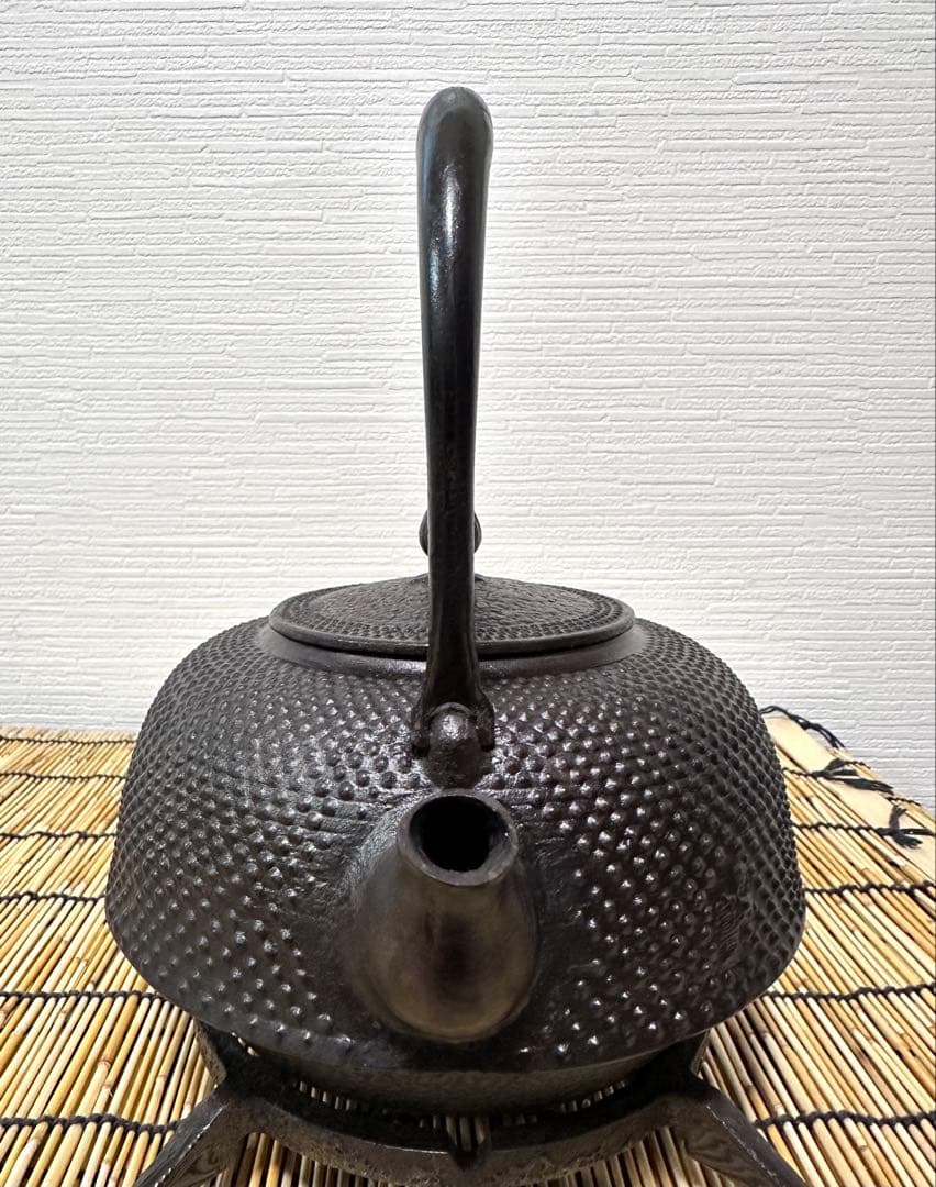 未使用、付属品付 岩手県奥州 佐秋鋳造所 佐藤守巨造