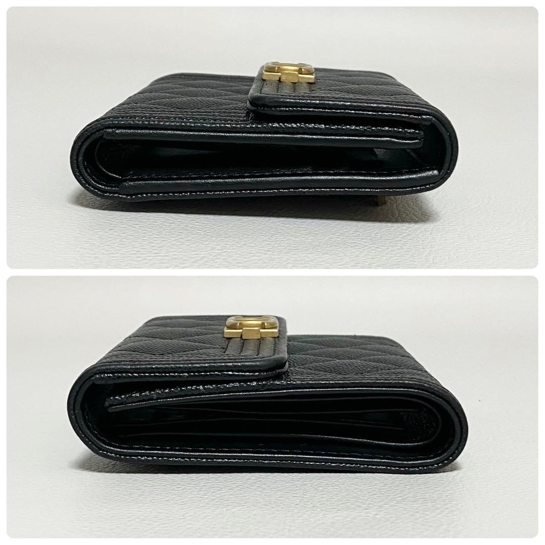 CHANEL / ボーイシャネル スモールフラップウォレット 三つ折り財布