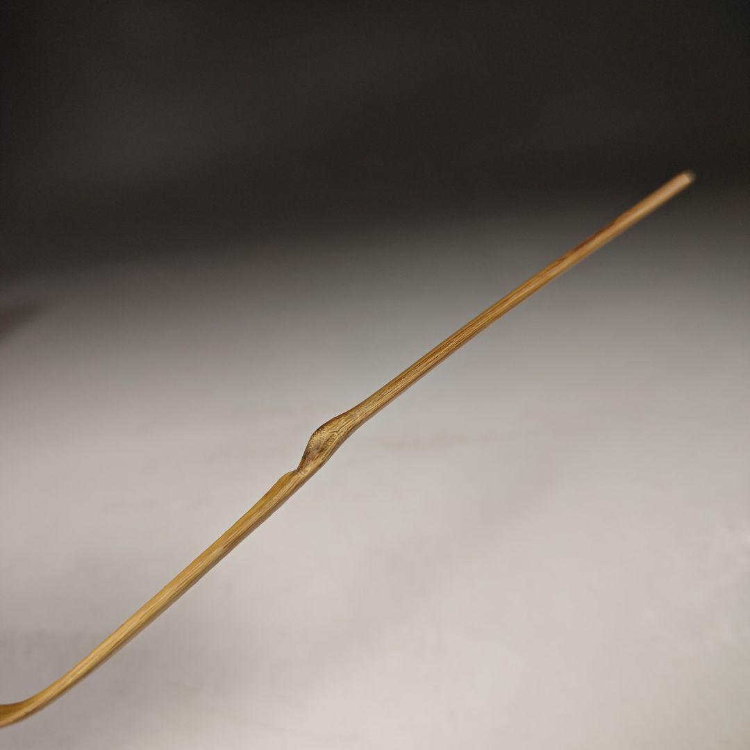 ウ277 茶杓『大徳寺 立花大亀 極箱 銘 寿峯』『竹工師 前田長