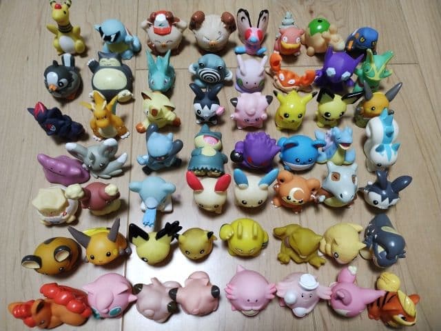 可愛いポケモンキッズ指人形フィギュアソフビ大量まとめ売りカワイイ