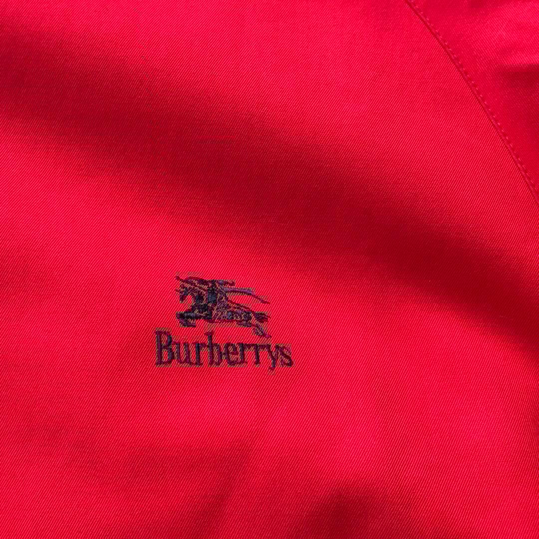 バーバリーズ☆Burberry☆スウィングトップ ジャケット ノバチェック 赤M