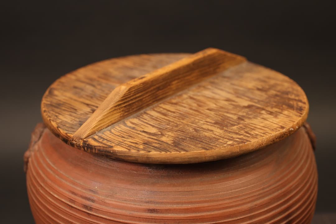 即購入可】備前焼／水屋甕・かめ／骨董／古美術／古民藝／古玩／茶道