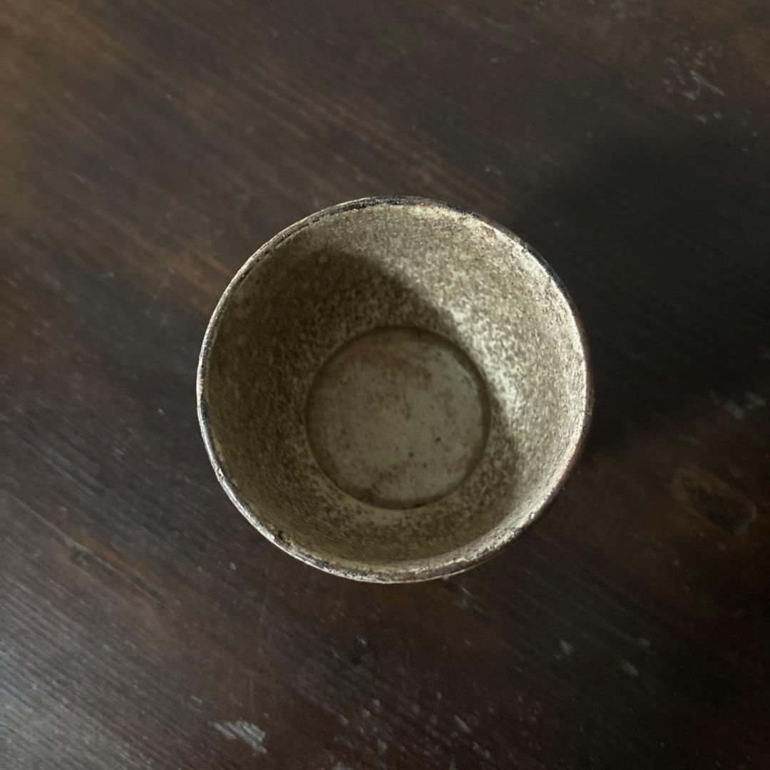 絵瀬戸猪口5点 御深井焼 猪口 美濃 酒盃 骨董 アンティーク 古道具 検