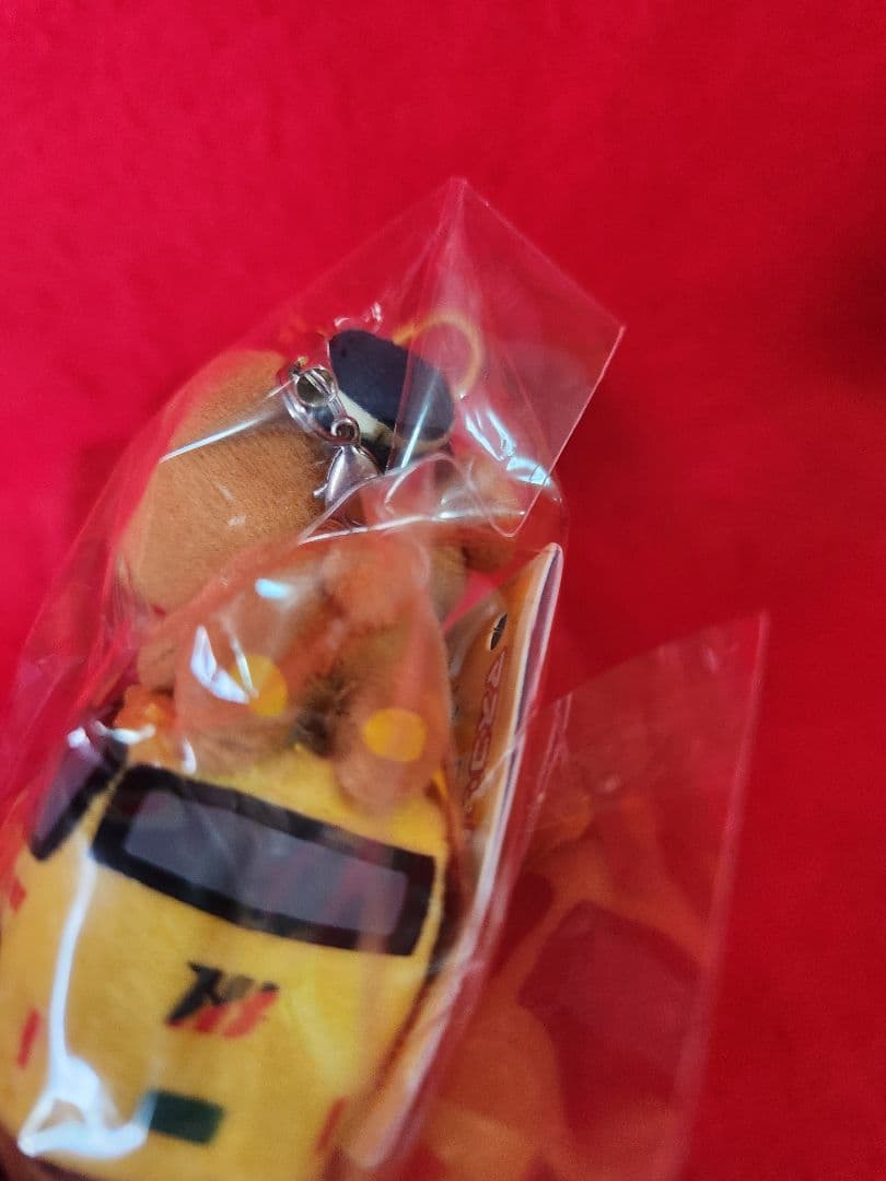 リラックマ　はとバス　マスコットストラップ　ぬいぐるみ