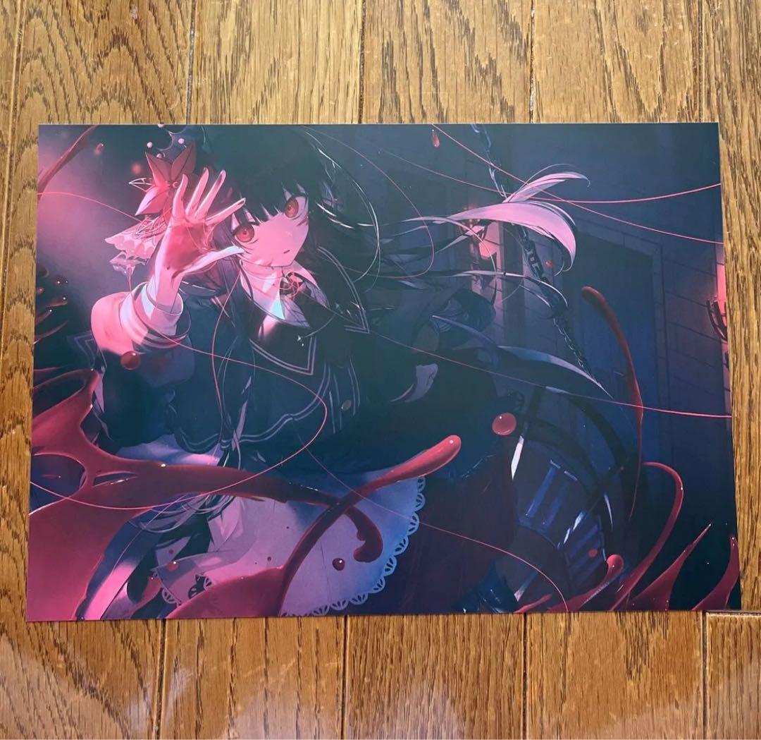 魔法少女ノ魔女裁判 クリエイターズアートブック 特典A4両面