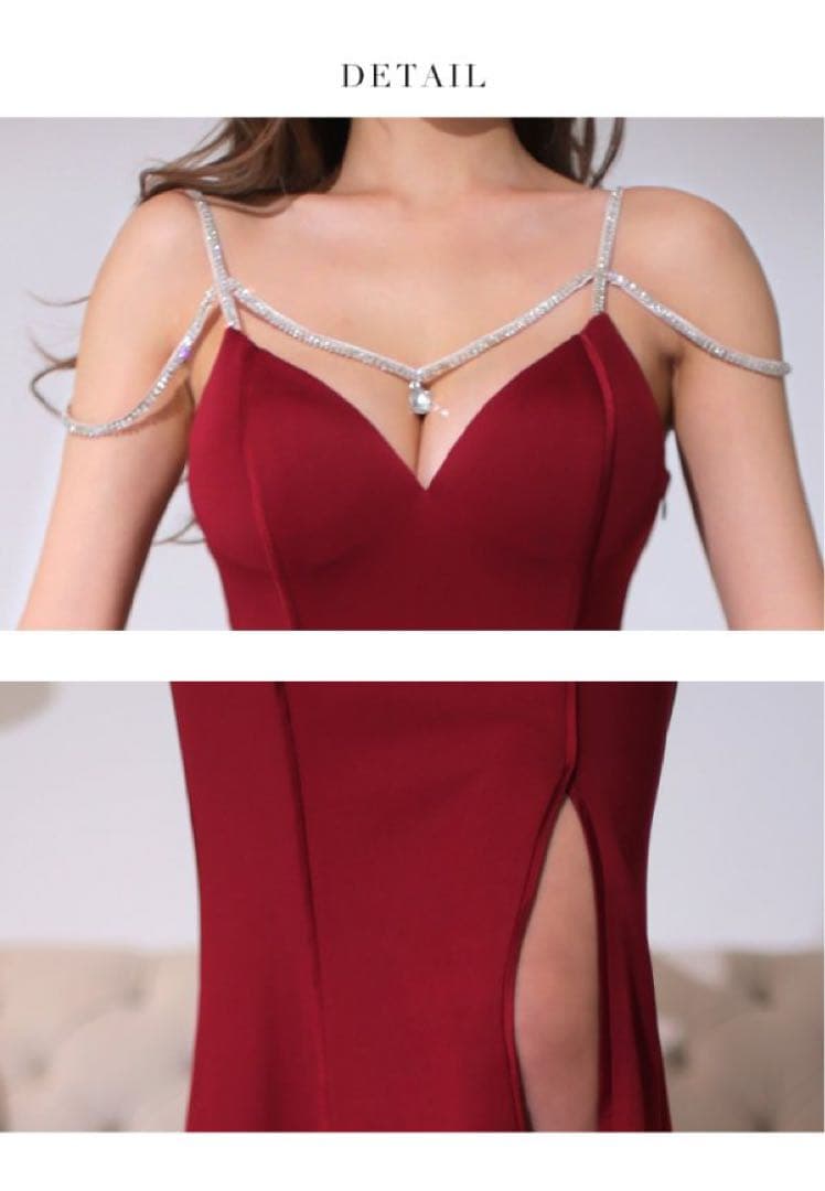 ROBE de FLEURS Glossy/グロッシー ロングドレス