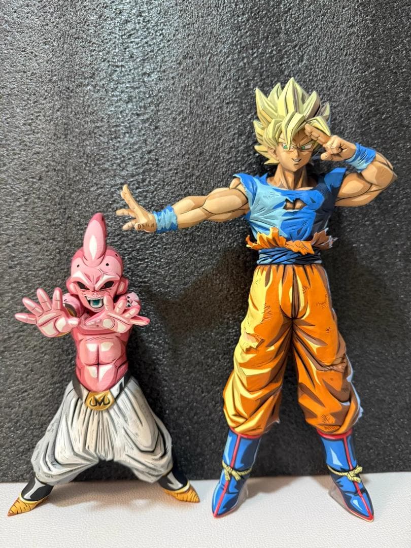 ドラゴンボール Z ブウ & 悟空 リペイント フィギュア