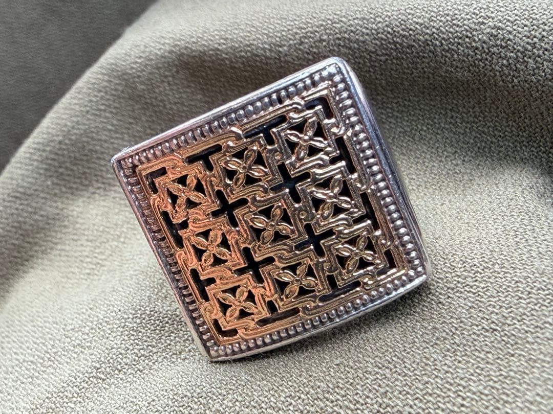 T*e様 Gerochristo 18k×silver925 コンビネーションリ