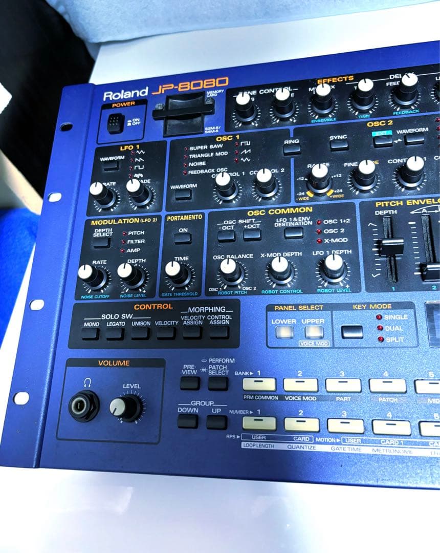 Roland JP-8080☆バーチャルアナログシンセサイザー☆