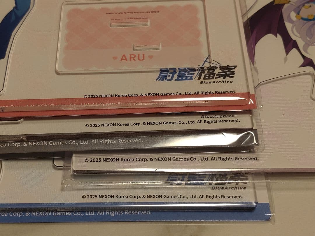 台湾限定】ブルーアーカイブ 1110【全種】アクリルスタンド