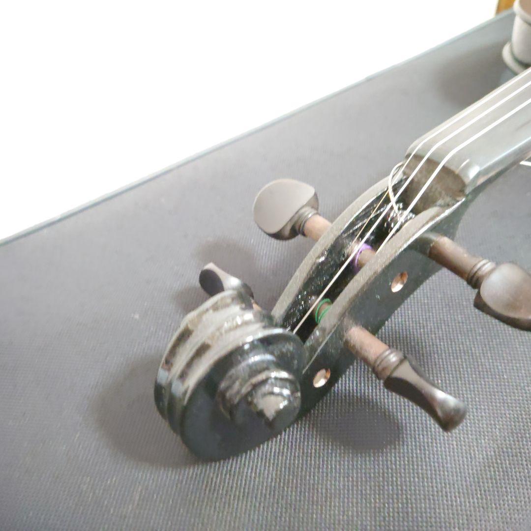 【匿名配送】 Valente EVN-27 エレキバイオリン ブラック