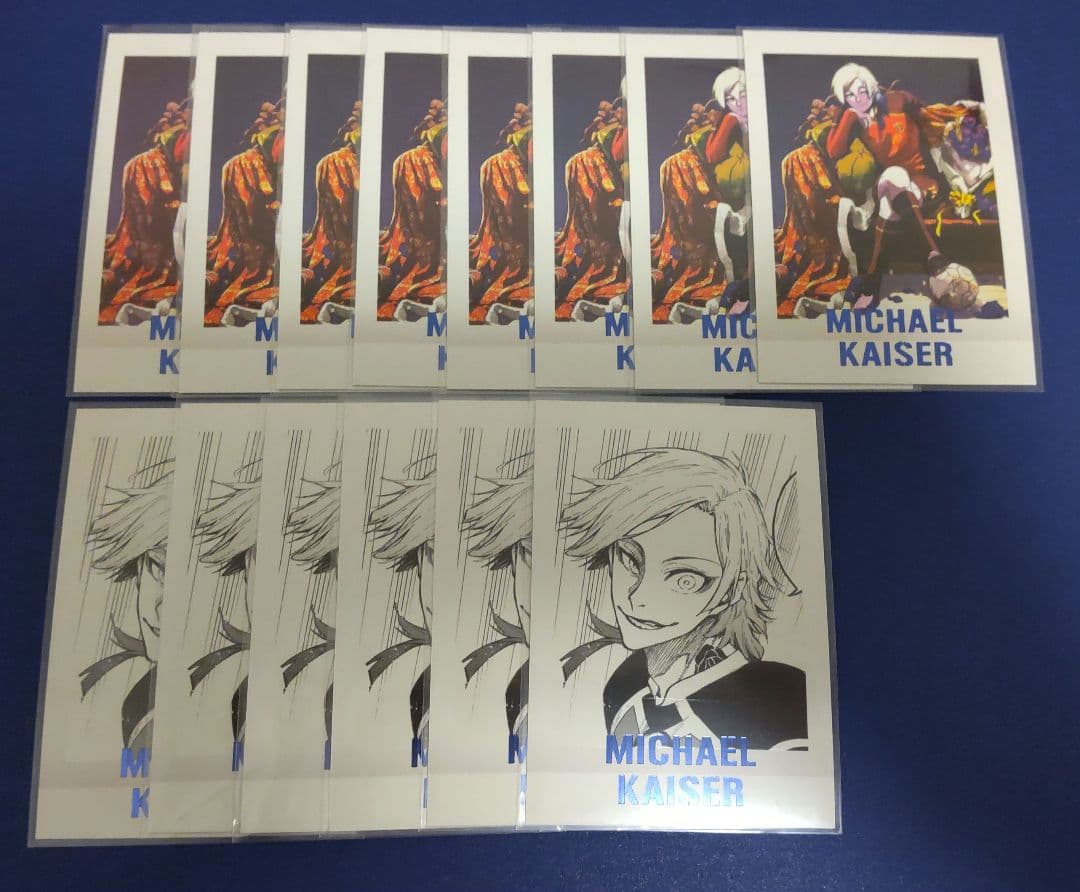 ブルーロック ブルロ エゴ展 ポスカ ぱしゃこれ カイザー 各10 ブルー