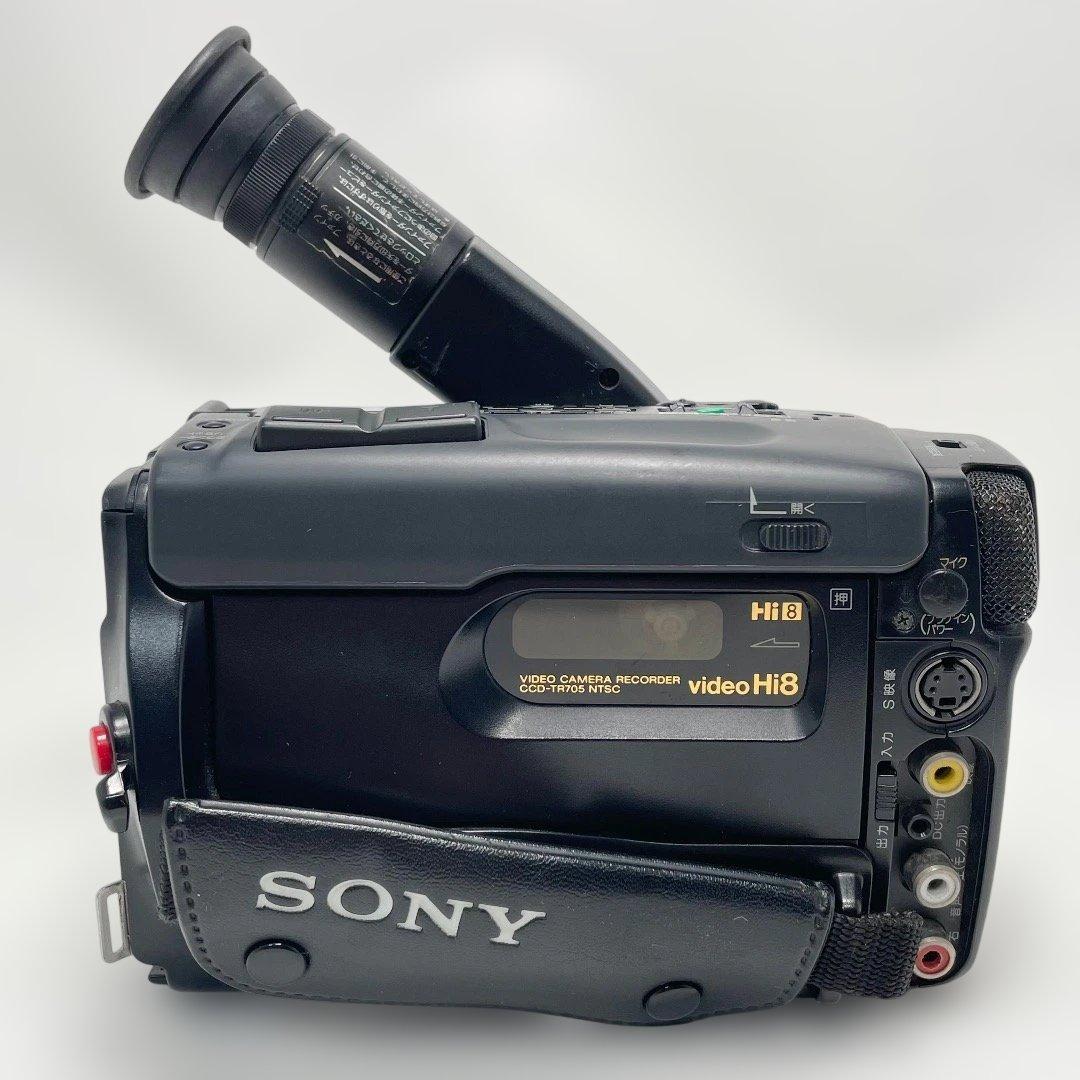 録再OK✨CCD-TR705 SONY Hi8ビデオカメラ 8mm 送料無料