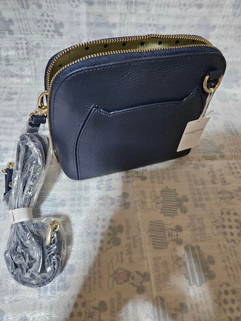 tsumori chisato ネイビー ネコ ショルダーバッグ