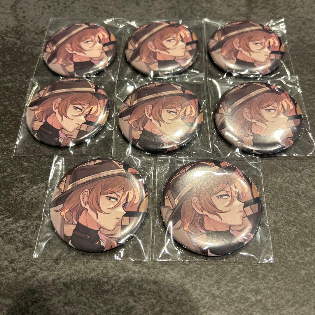 ゲーマーズ 冬の本まつり 文豪ストレイドッグス 中原中也 缶バッジ