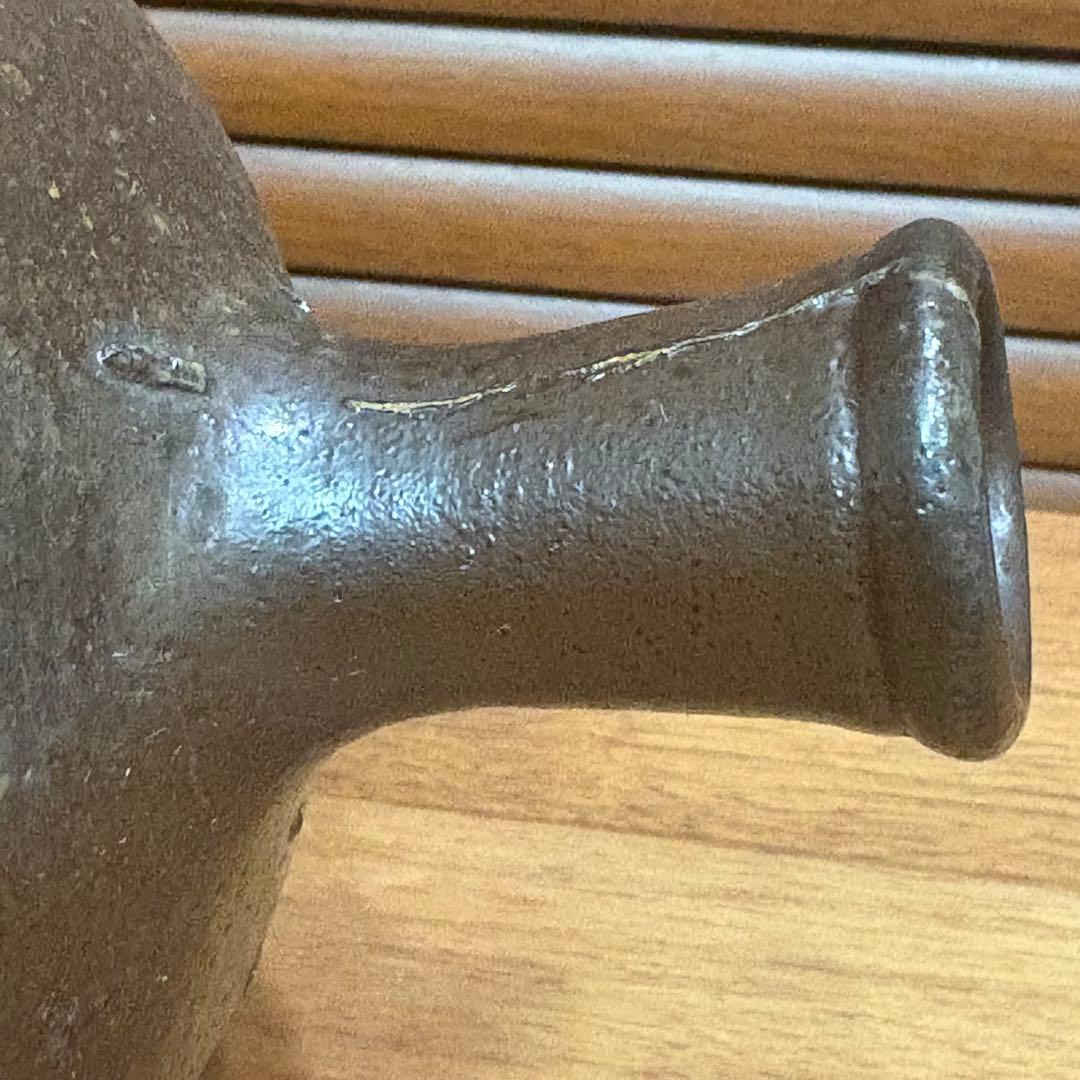 古備前焼　変わり徳利