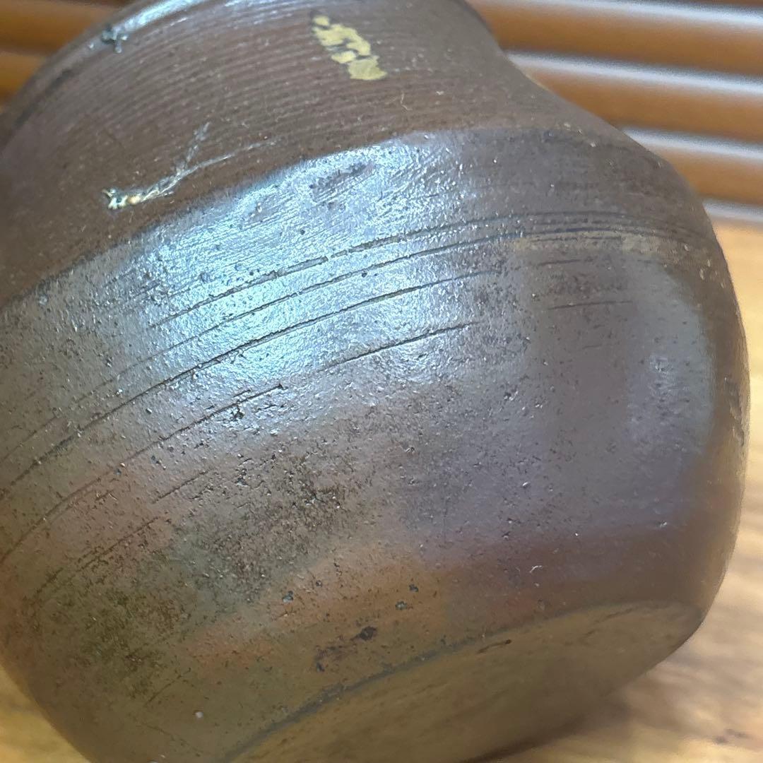 古備前焼　変わり徳利