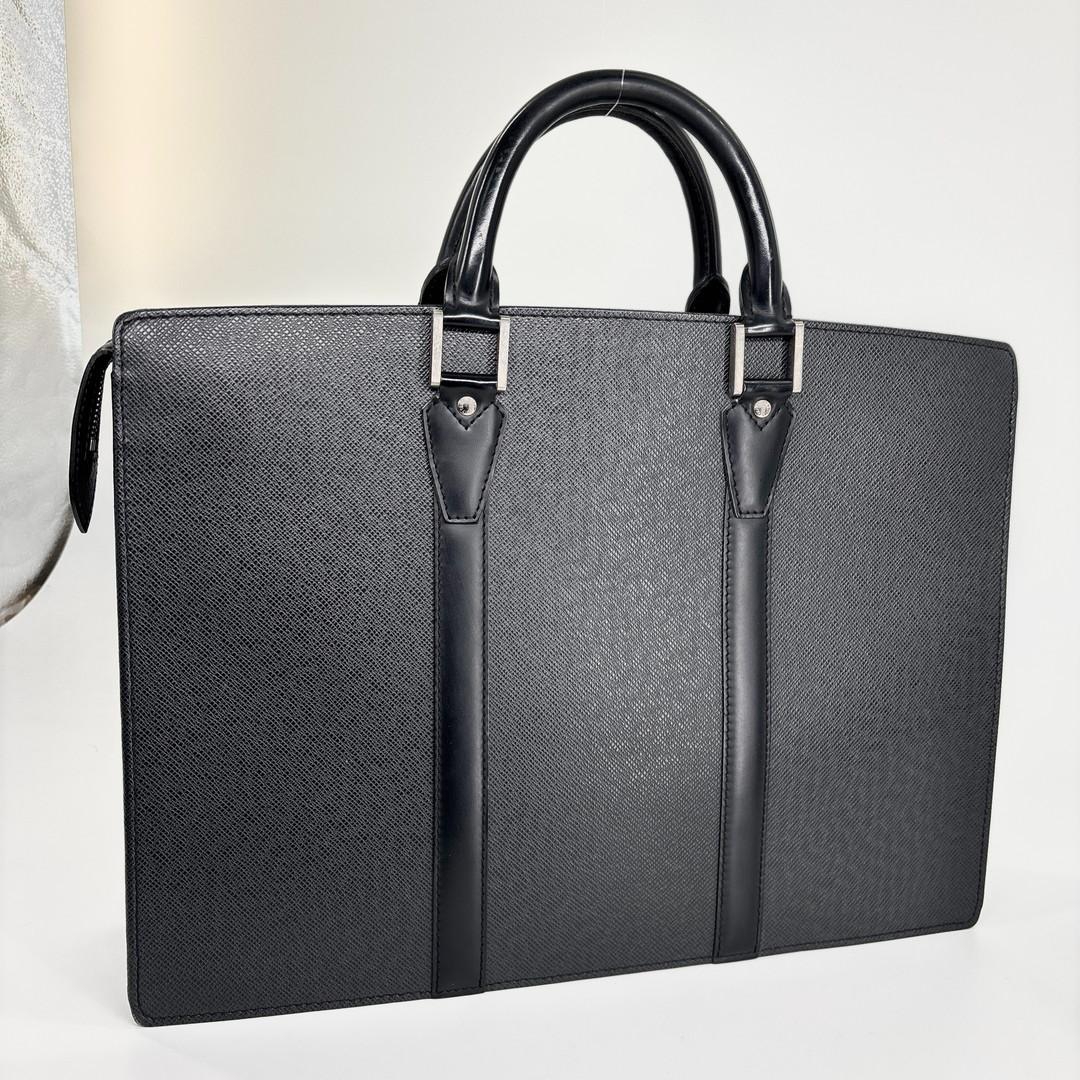 超極美品 ルイヴィトン タイガ ポルトドキュマン ロザン ビジネスバッグ メンズ