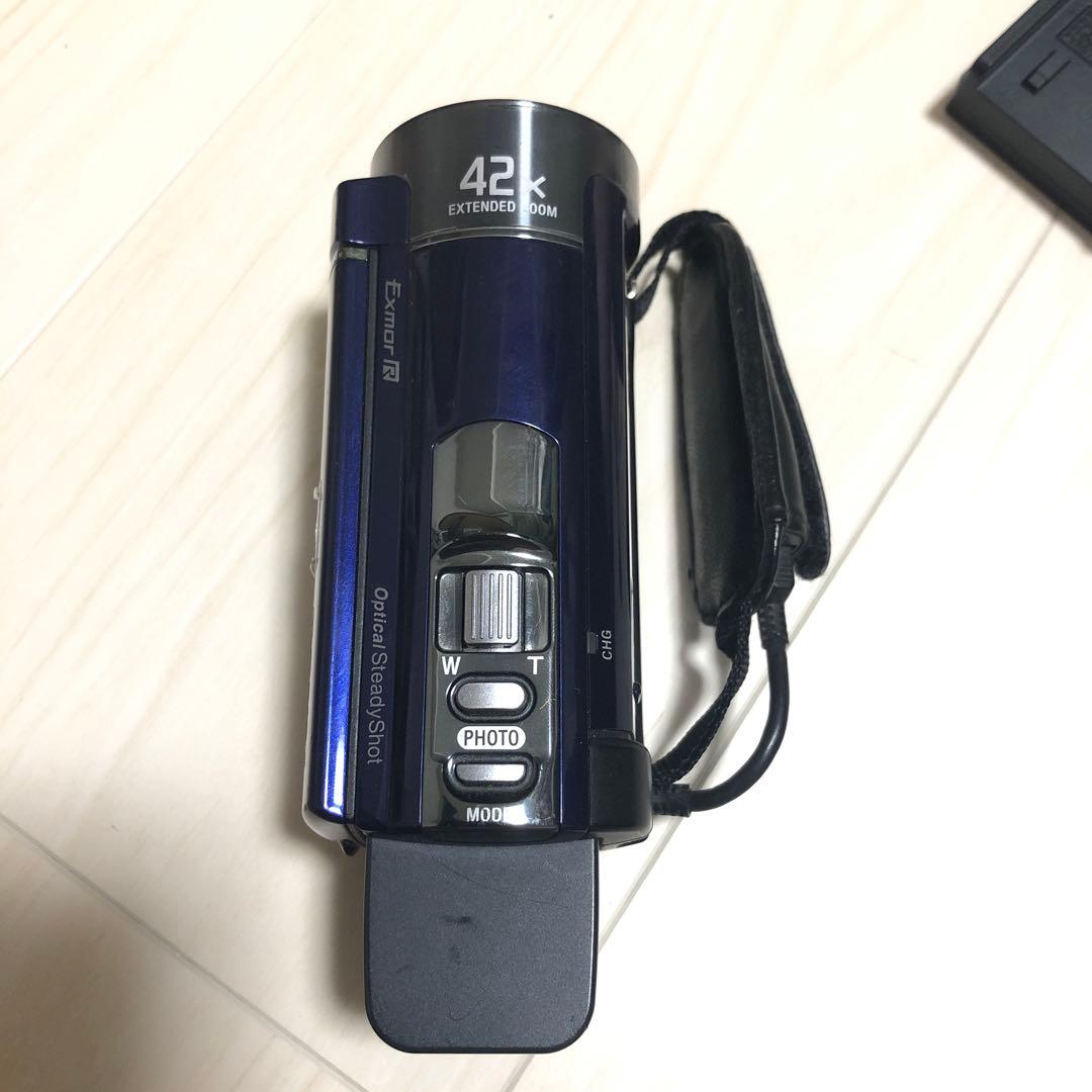 SONY HDR-CX180 ハンディカム ビデオカメラ 　ブルー