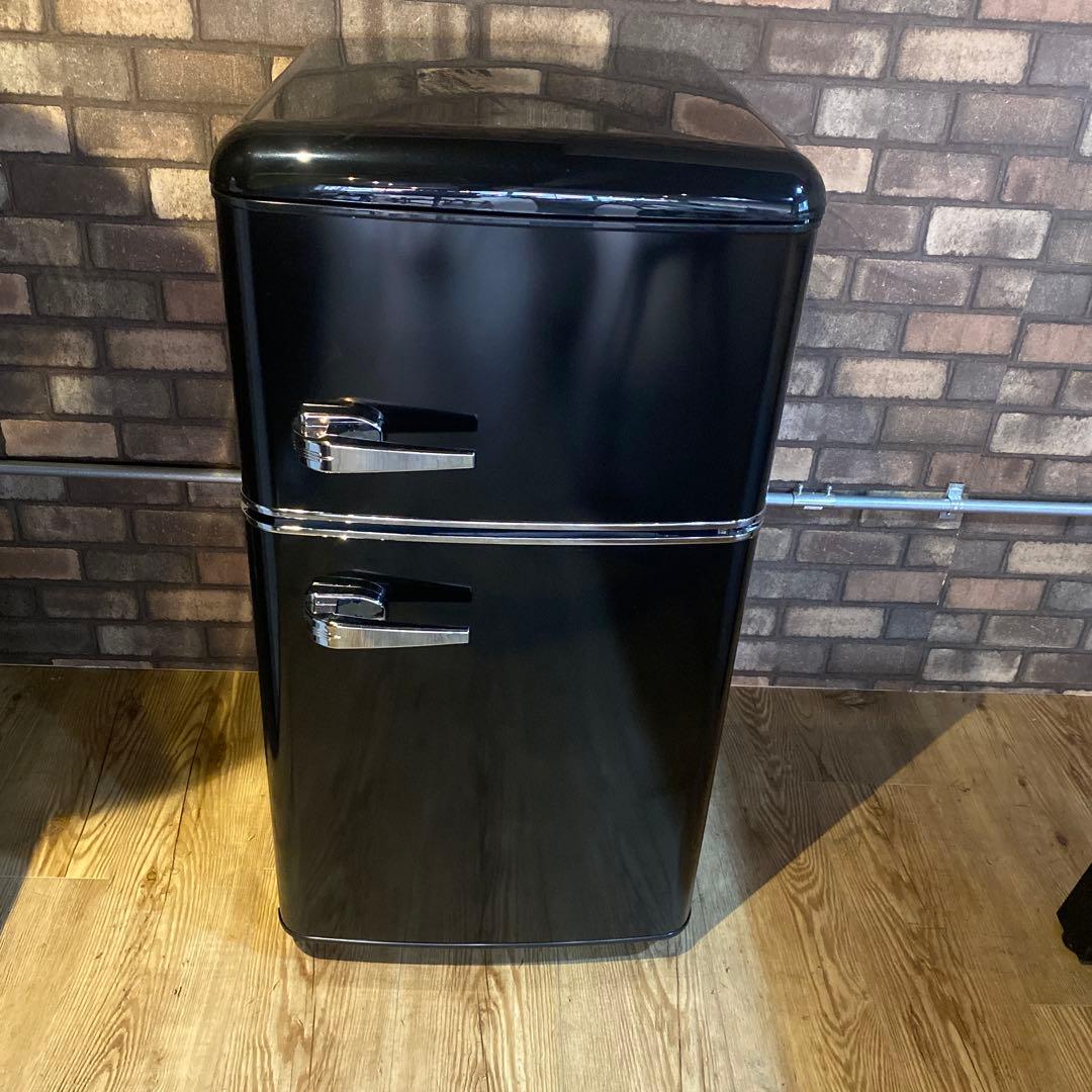 レトロでかわいい冷蔵庫　2ドア　81L 楽天市場】冷蔵庫 小型 2ドア 右開き 81L 送料無料 おしゃれ レトロ