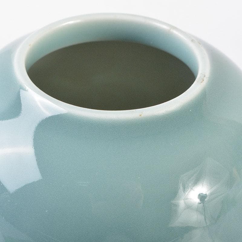 中国 大清乾隆年製 龍泉窯青磁 水孟 小壷 N R6956E - 工芸品快適