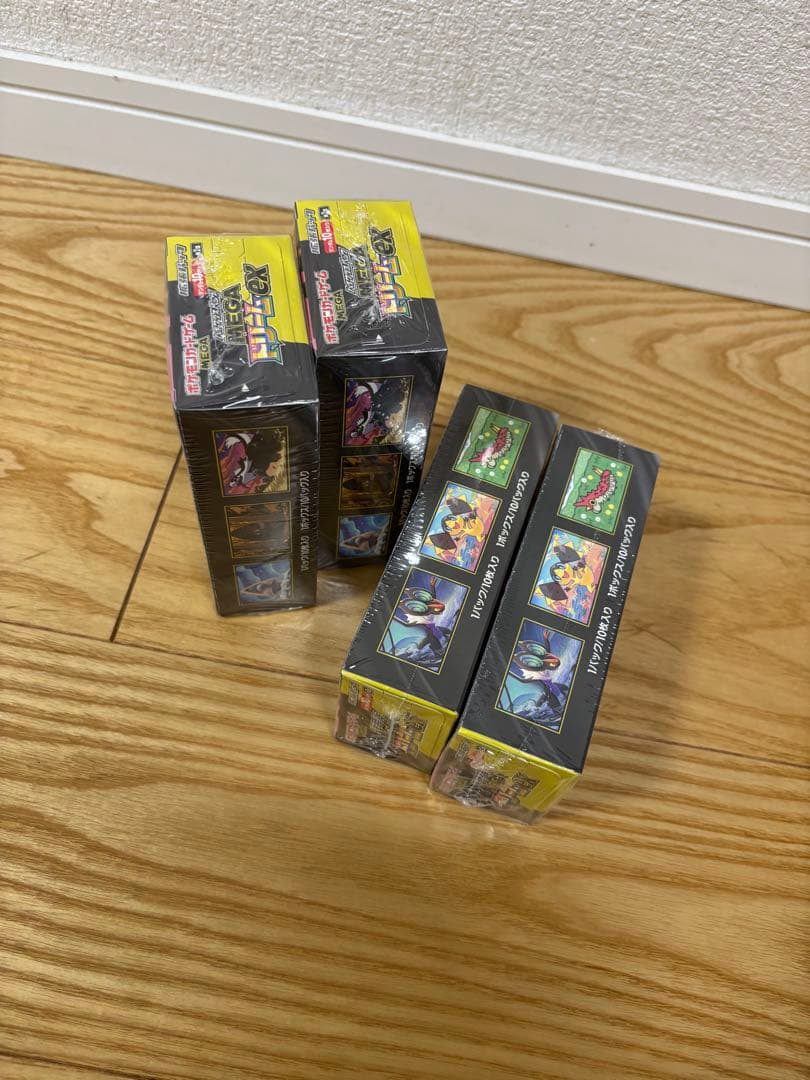 ポケモンカードMEGAドリーム ex　4BOX ハイクラスパック シュリンク付き
