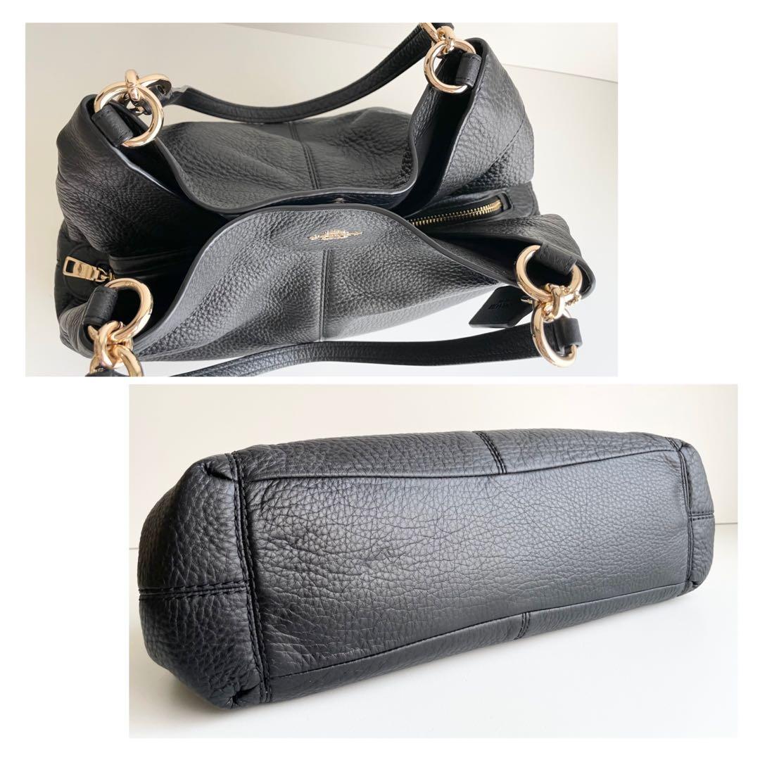 コーチ COACH トートバッグ レクシー レザー ブラック ほぼ新品