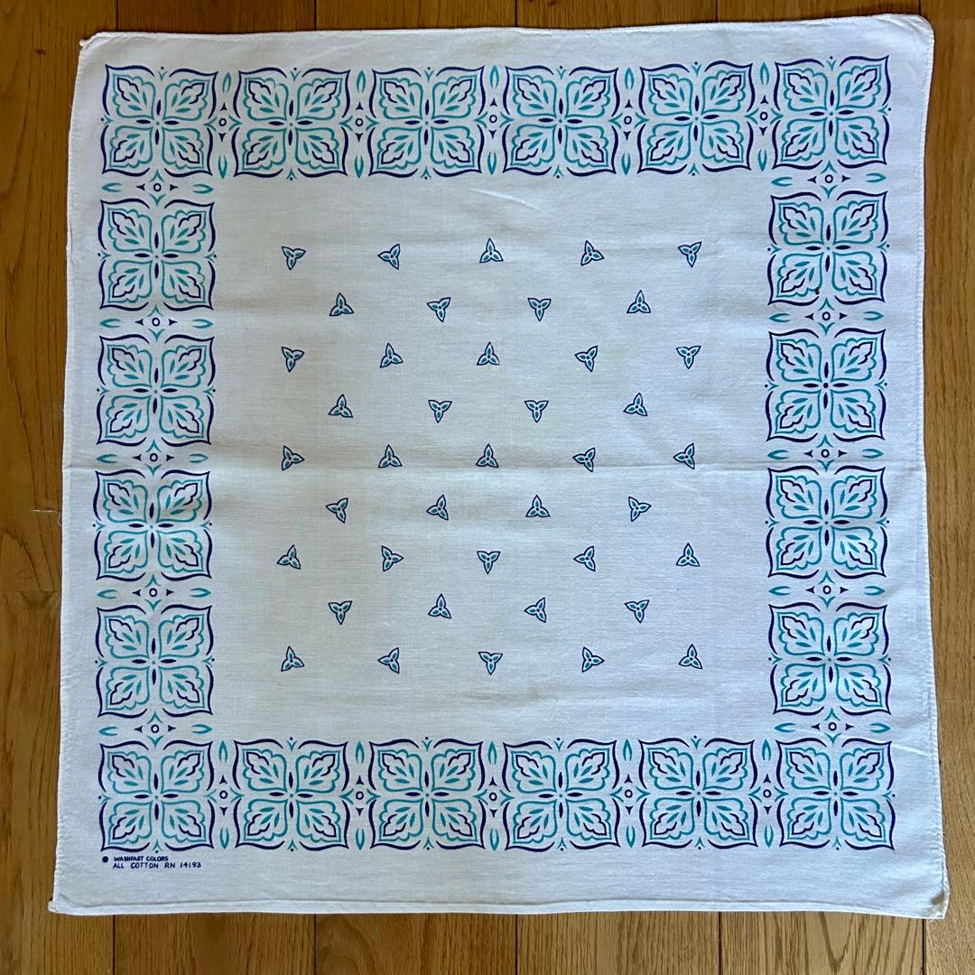 有富教公 ヴィンテージ バンダナ 03 06 40 45 69