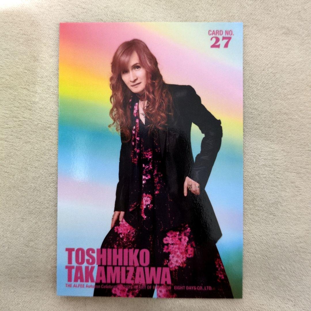 THEALFEE 高見沢俊彦トレカ 2025秋 No.27 - メルカリ